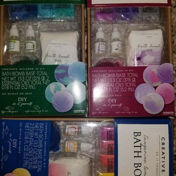 1 DIY bath bomb set - Picture 1 of 6